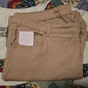 Terra & Sky khaki jeans Size 20W #1
